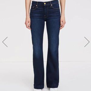 7 for all mankind wide leg dojo jeans size 32